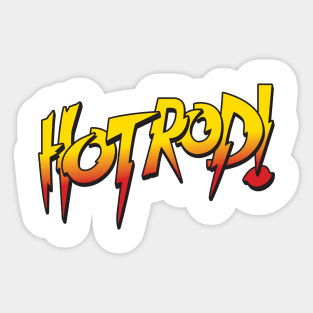 Hot Rod Sticker